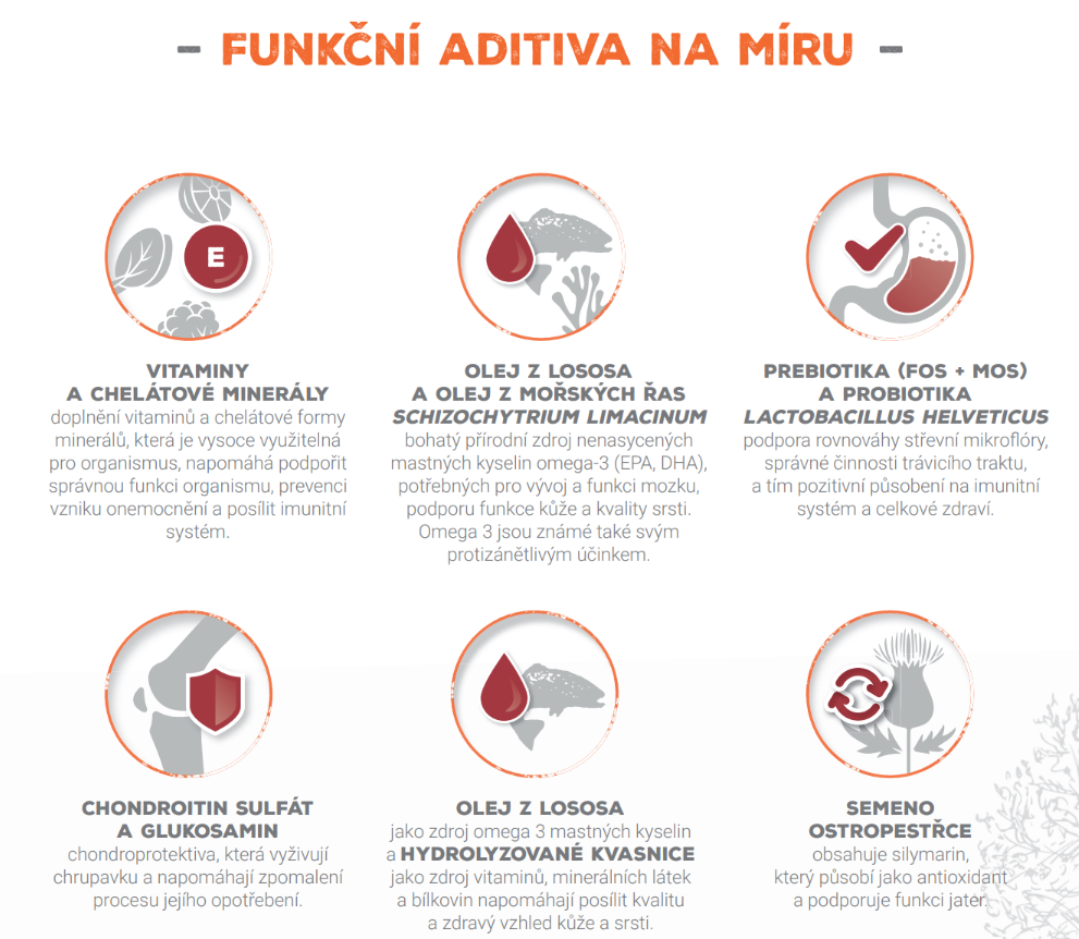 Funkční aditiva na míru II