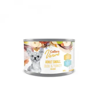 Calibra Dog Verve konz. GF Adult Small Duck&Turkey 200g