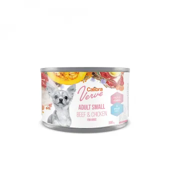 Calibra Dog Verve konz.GF Adult Small Beef&Chicken 200g