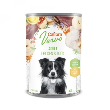 Calibra Dog Verve konz.GF Adult Chicken&Duck 400g