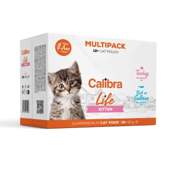 Calibra Cat Life kapsičky Kitten Multipack 12x85g