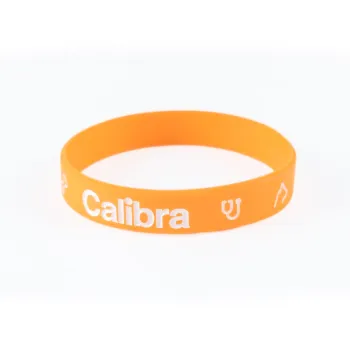 Calibra - gumový náramek oranžový