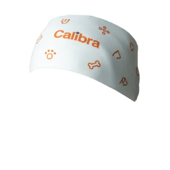 Calibra - sportovní čelenka bílá