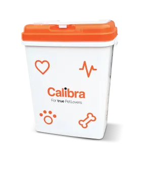 Calibra - plastový barel na krmivo s víkem 12kg