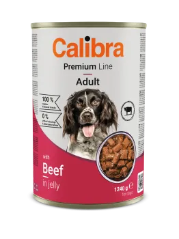 Calibra Dog Premium konzerva with Beef 1240g