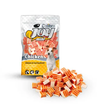 Calibra Joy Dog Mini Chicken & Cod Sandwich 70g 