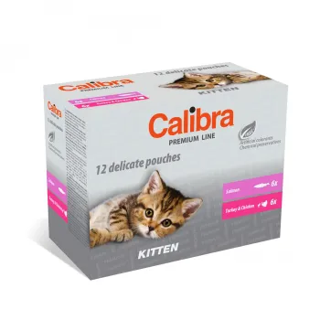 Calibra Cat kapsa Premium Kitten multipack 12x100g