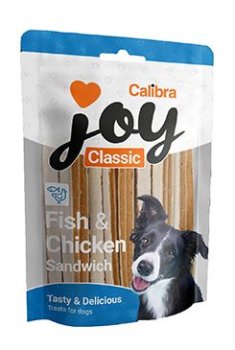 Calibra Joy Dog Classic Fish&Chicken Sandwich NEW
