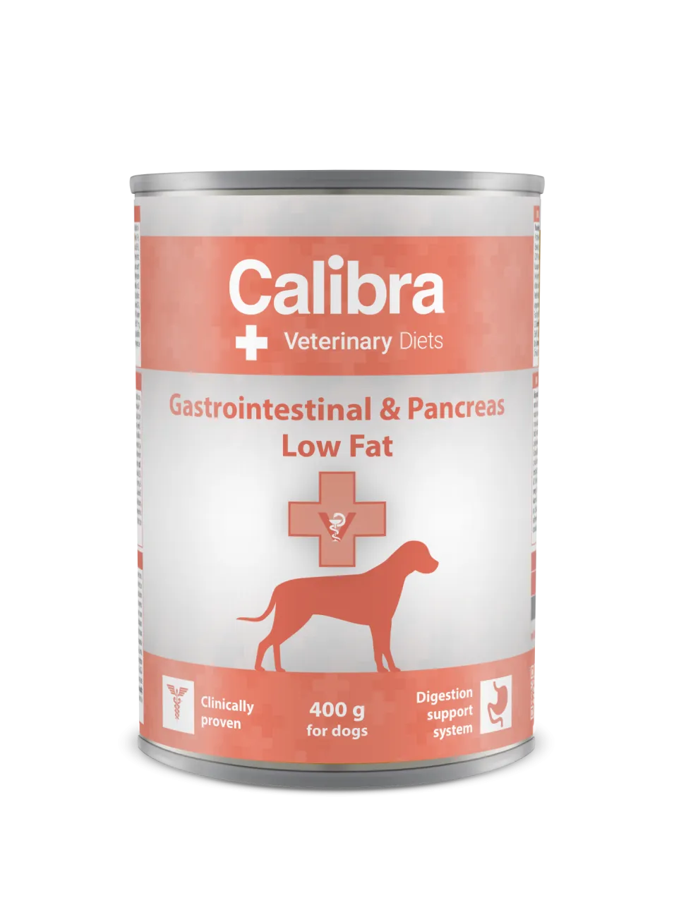 Calibra VD Dog konzerva Gastrointestinal Low Fat 400g