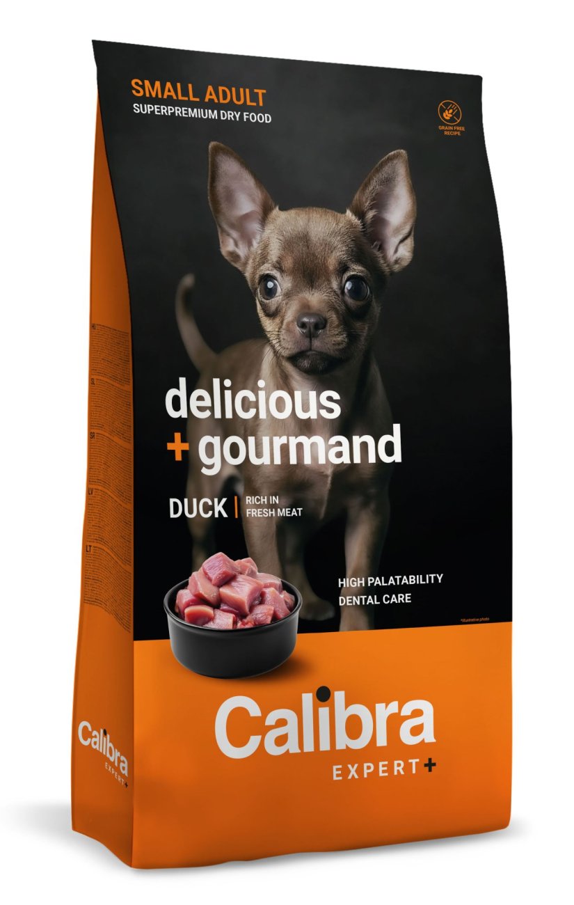 Calibra Dog EXPERT+ Adult Small Delicious & Gourmand 400g