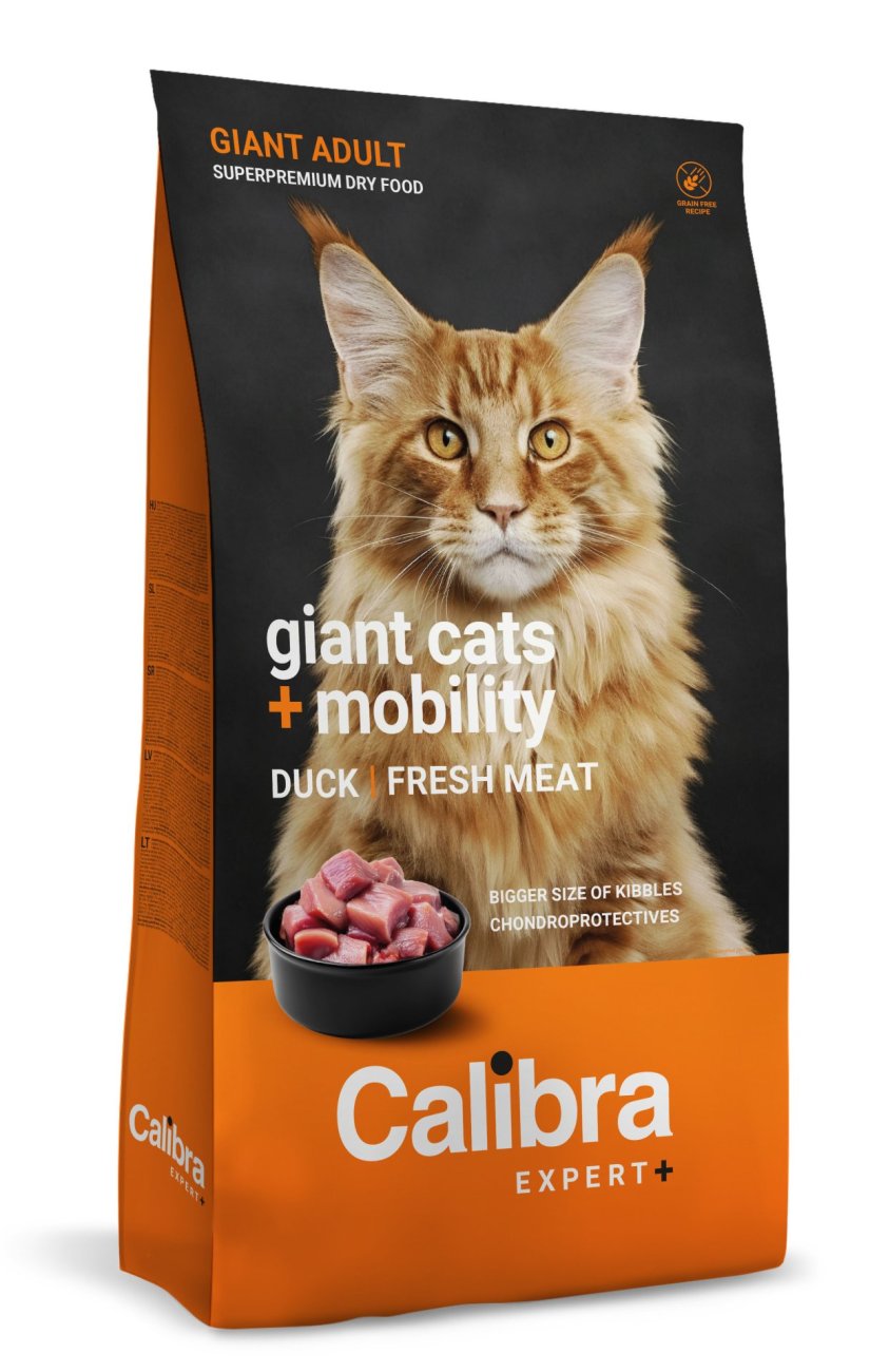 Calibra Cat EXPERT+ Adult Giant Cats & Mobility 400g